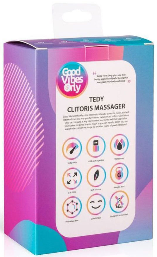 Вибратор для точки G Good Vibes Only GILI, фиолетовый GVO004 - Good Vibes Only - Вибраторы для точки G - Купить