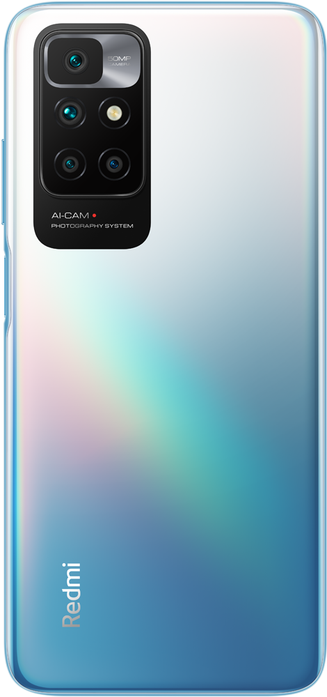 Смартфон Xiaomi Redmi 10 2022 4/64GB Синий: купить по цене 8 990 рублей ...