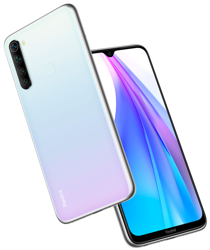 Смартфон Xiaomi Redmi Note 8t 4128gb Moonlight White купить по цене 14 990 рублей в интернет 9429