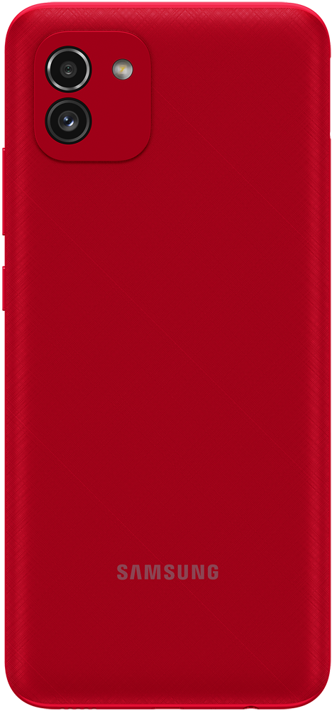 Смартфон Samsung Galaxy A03 3/32Gb Red: купить по цене 1 190 рублей в ...