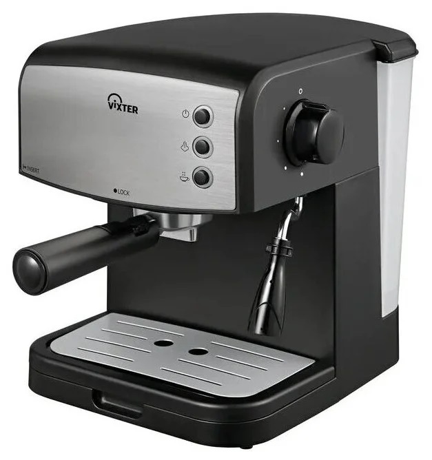 Кофеварка Vixter рожковая ECM-1150 1,5 л Черная: купить по цене 5 490 ...
