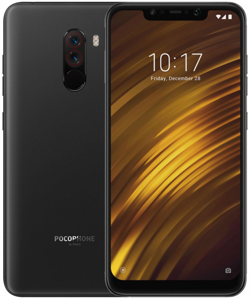 Смартфон Xiaomi Pocophone F1 128Gb Black: купить по цене 25 990 рублей в  интернет магазине МТС