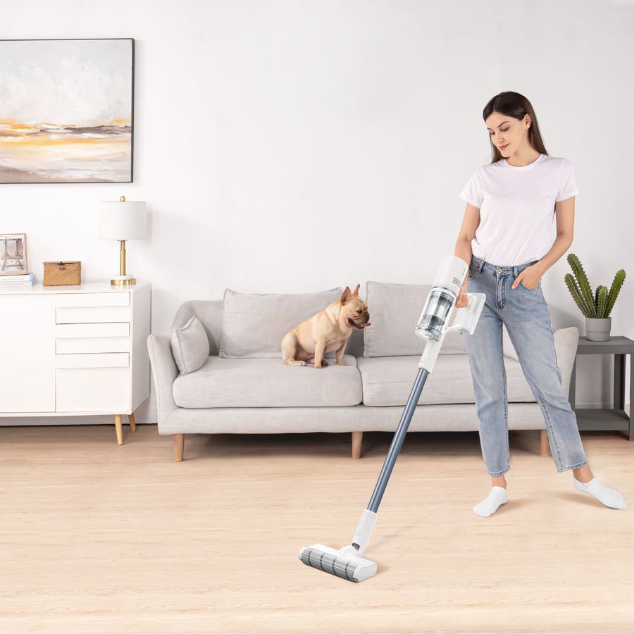 Вертикальный пылесос Dreame Cordless Stick Vacuum P10 Белый: купить по ...
