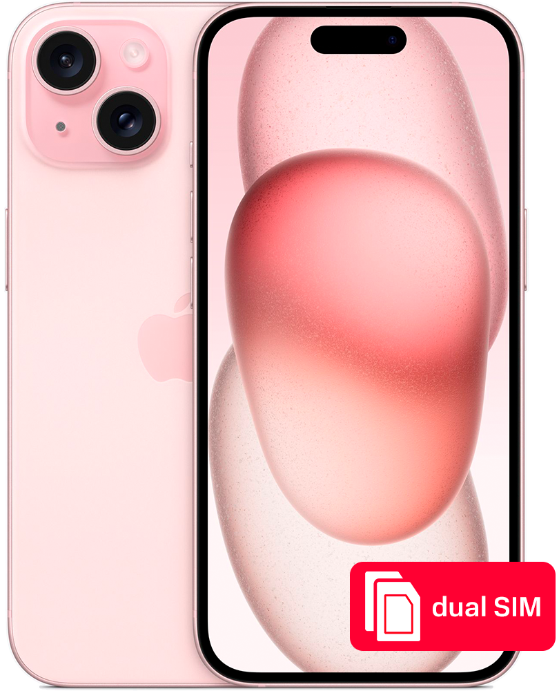 Отзывы на Смартфон Apple iPhone 15 256Gb SIM + SIM Розовый -  Интернет-Магазин МТС