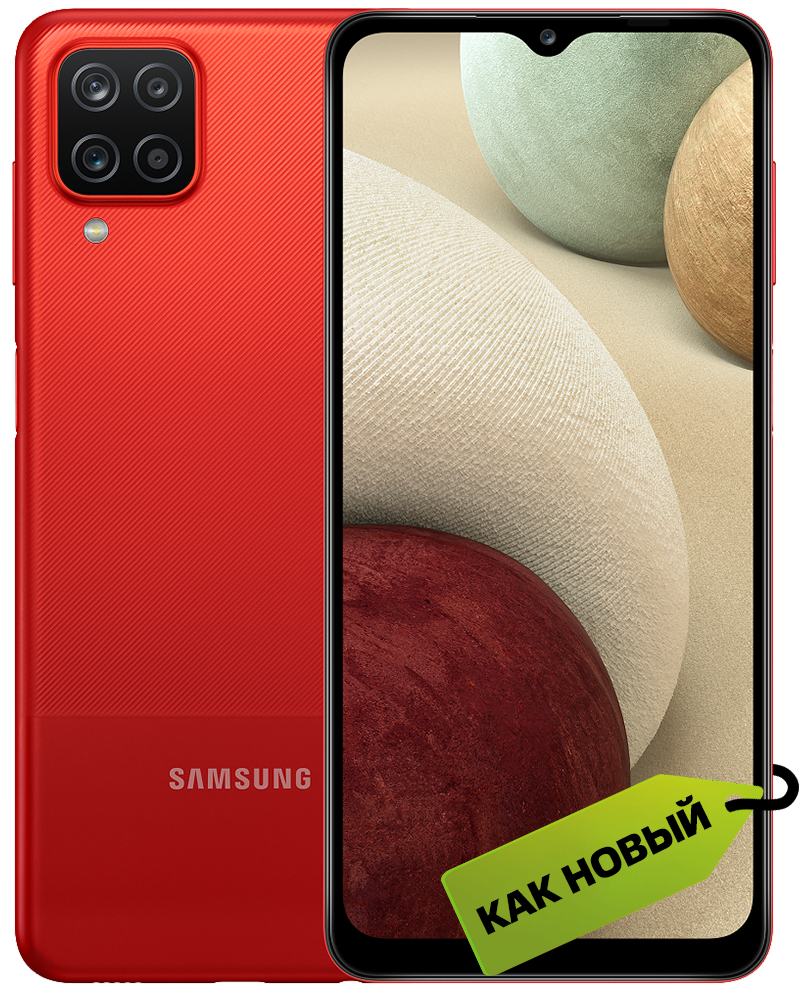 Смартфон Samsung Galaxy A12 (2021) 3/32Gb Red "Как новый": купить  по цене 6 990 рублей в интернет магазине МТС