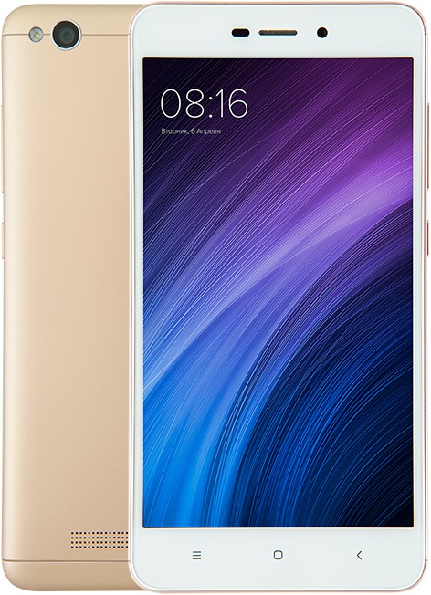 Xiaomi Redmi 4a 16Gb LTE Dual sim gold: купить по цене 2 990 рублей в ...