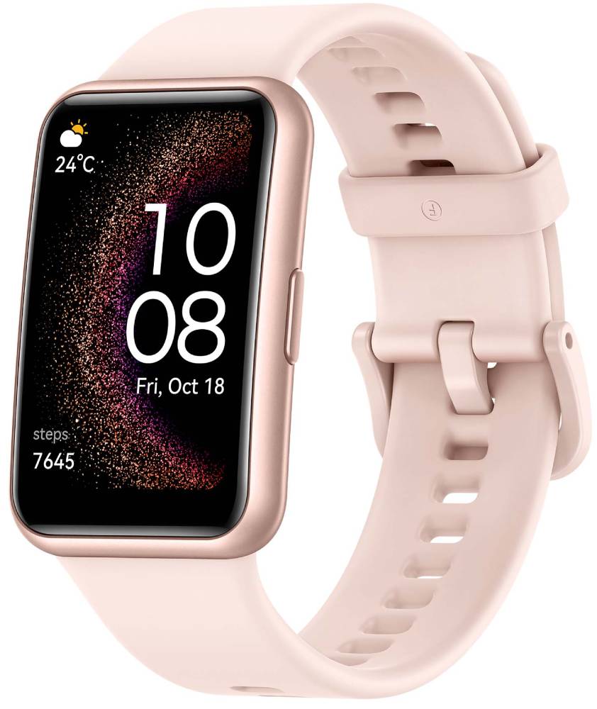 Часы HUAWEI FIT SE Розовые: купить по выгодной цене в интернет магазине МТС