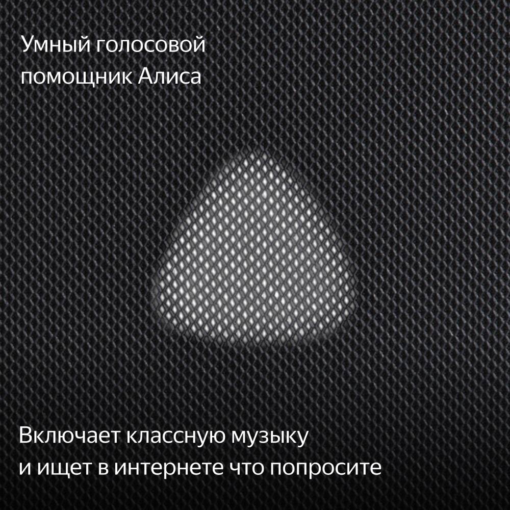 Умная колонка Яндекс Станция Макс с Zigbee Графит: купить по цене 34 ...