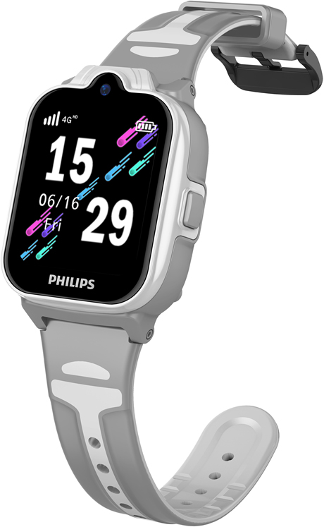 Детские часы Philips 4G W6610 Темно-серые: купить по выгодной цене в ...