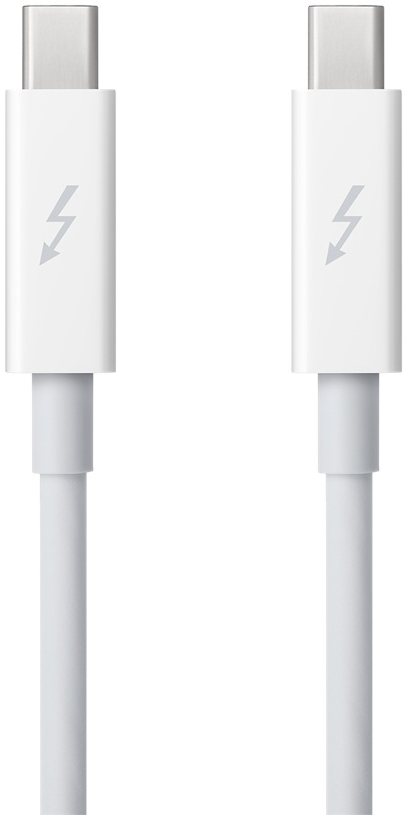 Кабель Apple Thunderbolt Cable 2.0 m MD861ZM/A белый: купить по цене 9 ...