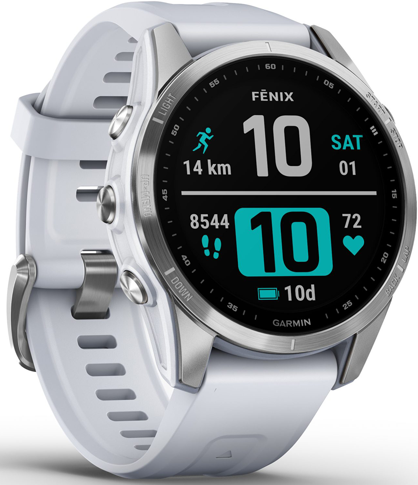 Часы Garmin Fenix 7S Серебро: купить по выгодной цене в интернет ...