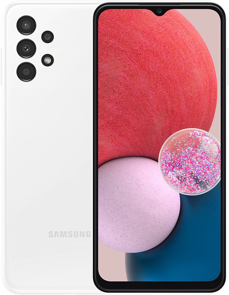 Смартфон Samsung Galaxy A13 4/64Gb LTE Dual sim Белый (SM-A135FZKVS ...