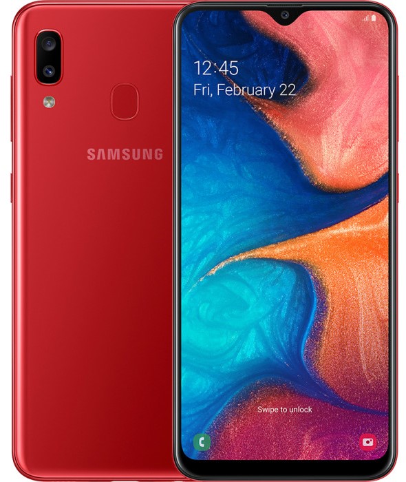 A20 Samsung Galaxy A 20 F Смартфон Samsung Galaxy A20 3/32Gb Red