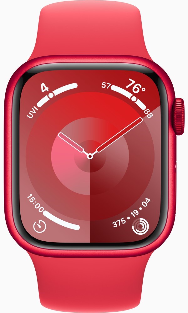 Часы Apple Watch Series 9 GPS 45мм корпус из алюминия красные: купить ...