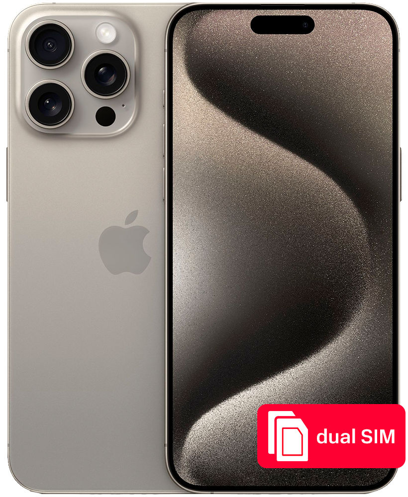 Отзывы на Смартфон Apple iPhone 15 Pro Max 1Tb SIM + SIM Натуральный титан  - Интернет-Магазин МТС