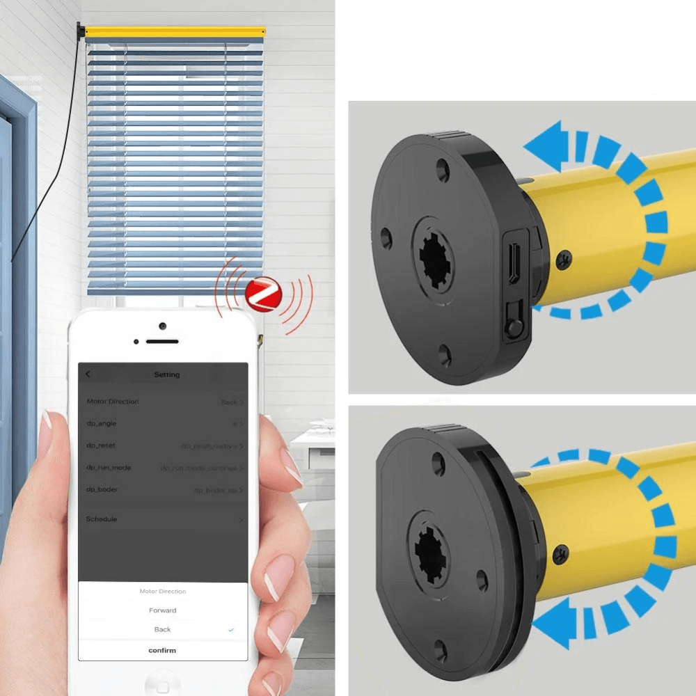 Мотор MOES ZC-AM25, Zigbee, DC 5В, 1600 мА для рулонных штор: купить по  цене 7 990 рублей в интернет магазине МТС