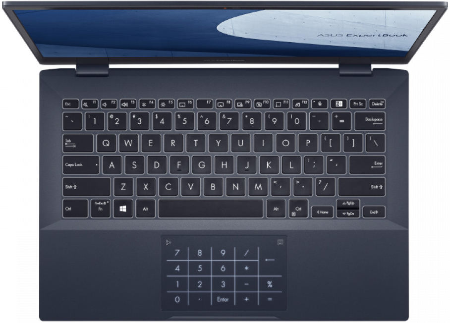 asus expertbook backlit keyboard