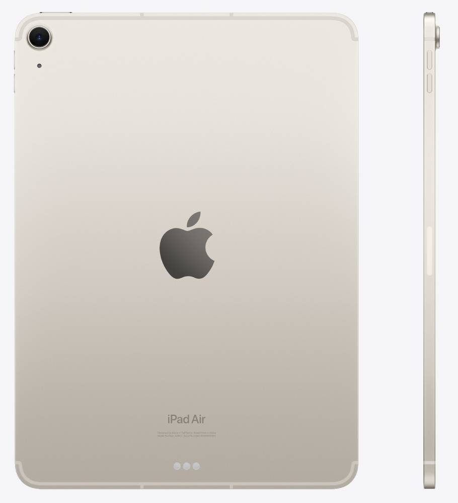 Планшет Apple iPad Air 2024 13" 256 Гб Cellular Сияющая звезда (MV6X3