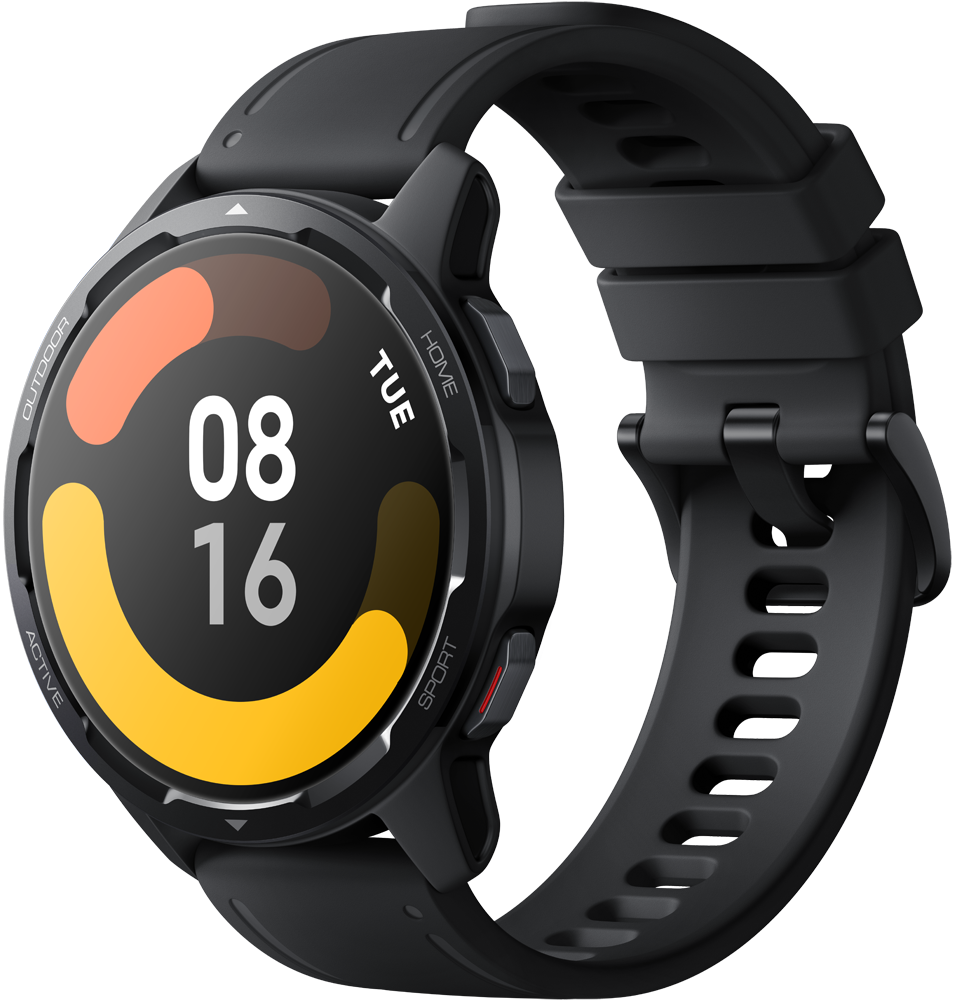 Часы Xiaomi Watch S1 Active GL Черные: купить по цене 11 990 рублей в  интернет магазине МТС