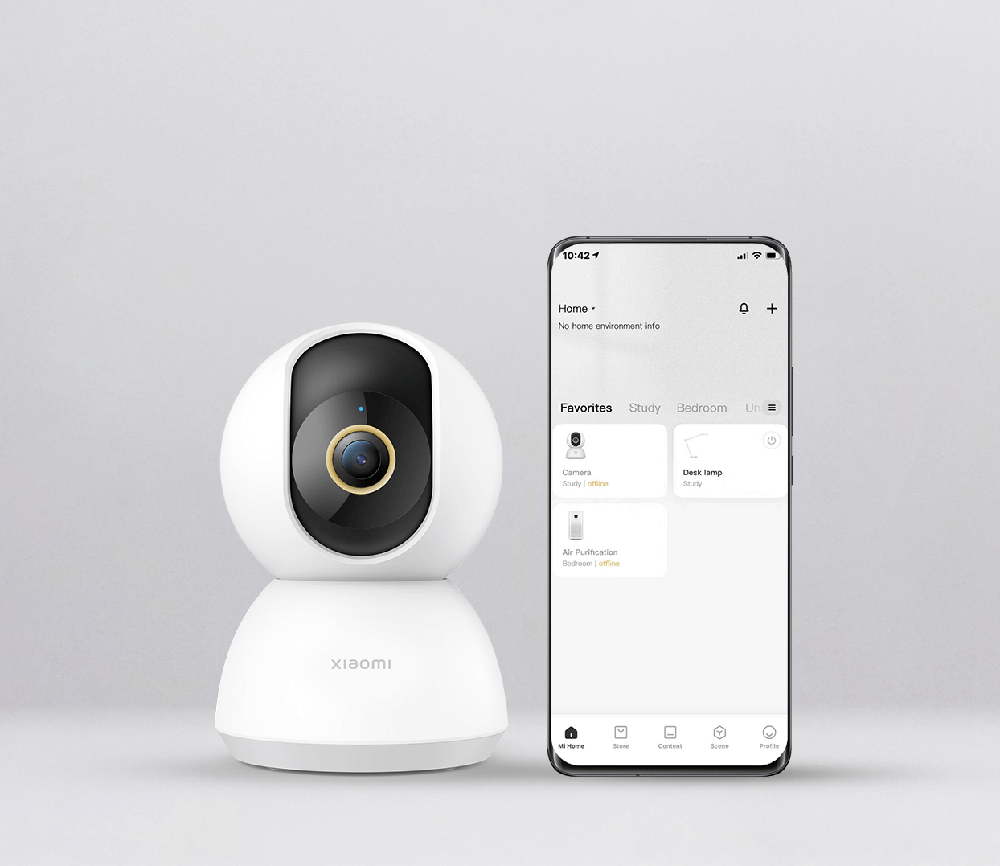 IP-камера Xiaomi Smart Camera C300 поворотная Белая: купить по цене 4 490  рублей в интернет магазине МТС