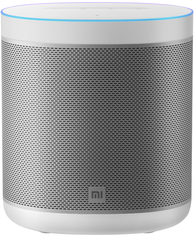 Умная колонка Xiaomi Mi Smart Speaker с голосовым помощником Маруся Silver:  купить по цене 4 990 рублей в интернет магазине МТС