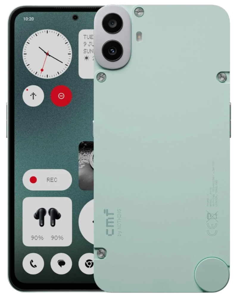Смартфон CMF BY NOTHING Phone 1 8/256 Гб LTE Зеленый: купить по цене 29 ...