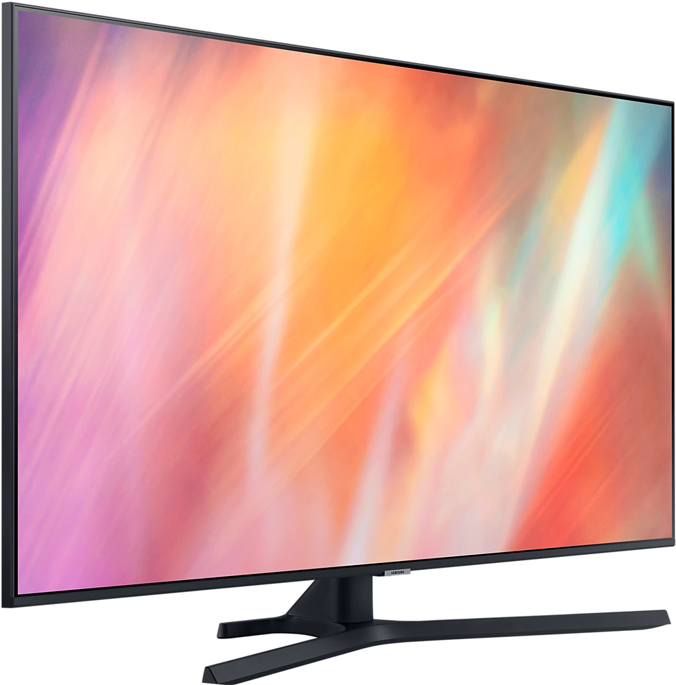 Телевизор Samsung 43" 4K/Smart UE43AU7500UXRU Black: купить по цене 29  990 рублей в интернет магазине МТС