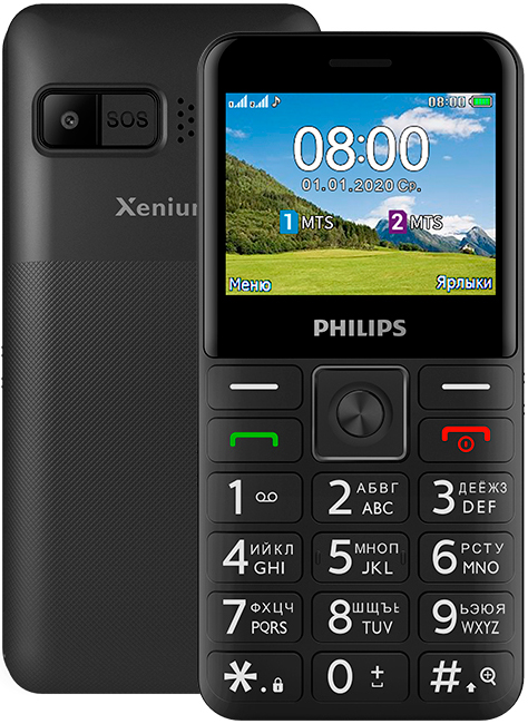 Телефон philips xenium e207 обзор