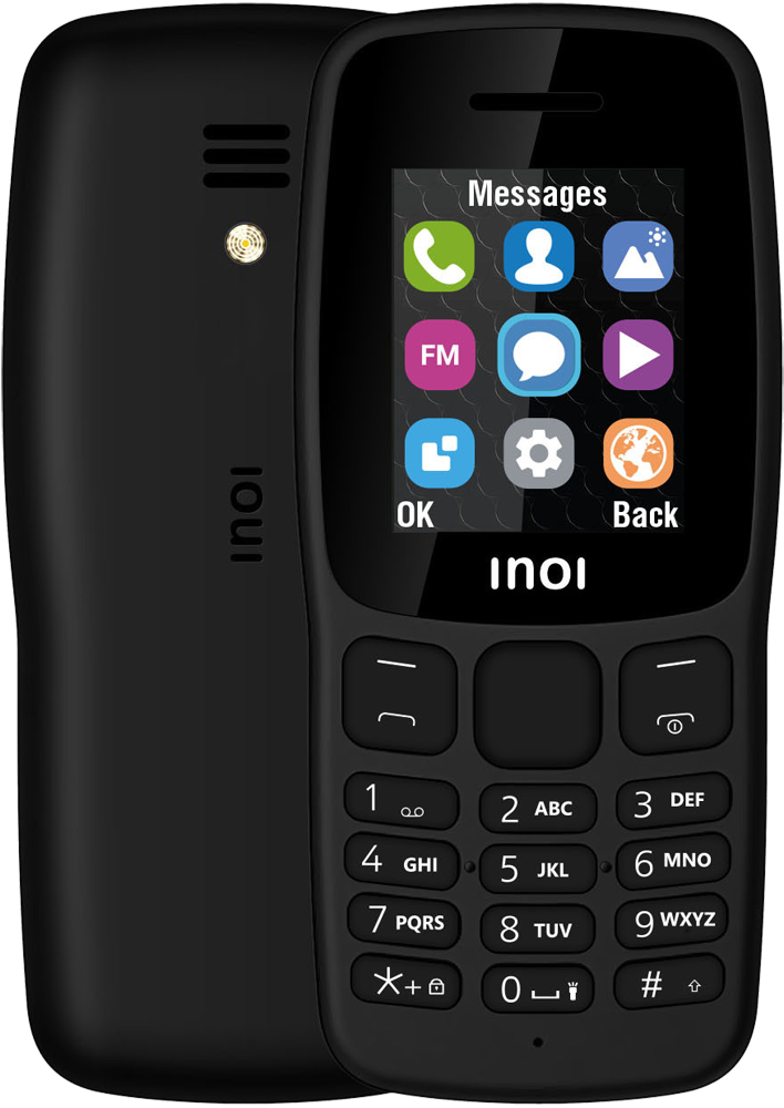 Мобильный телефон INOI 101 Dual sim Черный: технические характеристики ...