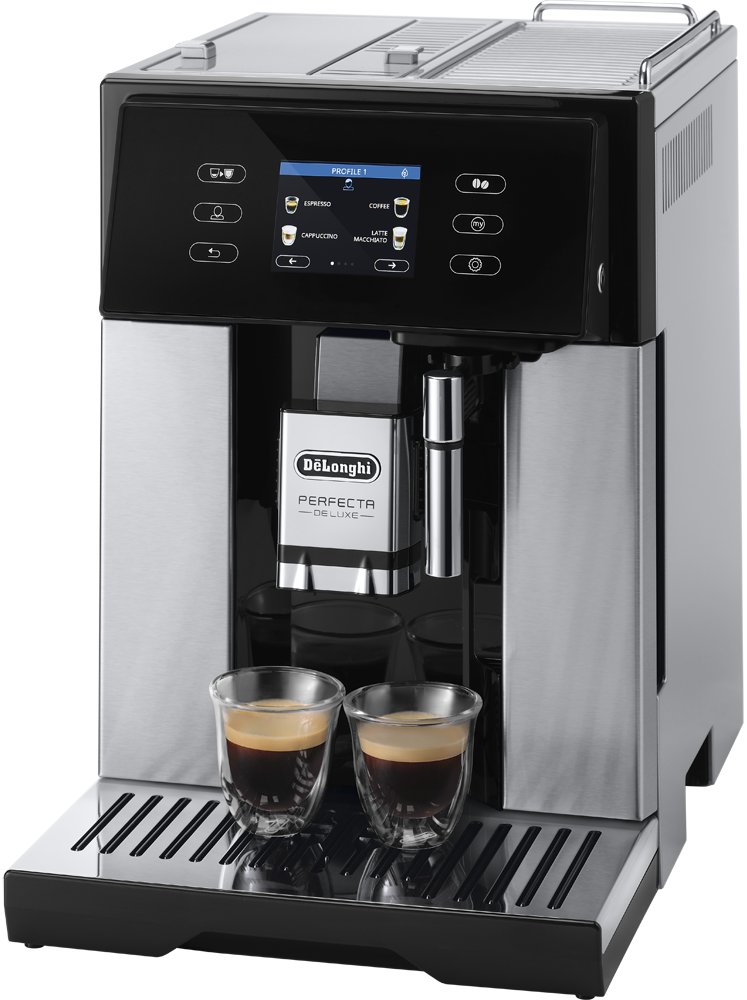 Кофемашина DeLonghi Perfecta Deluxe ESAM460.80.MB Черный: купить по ...