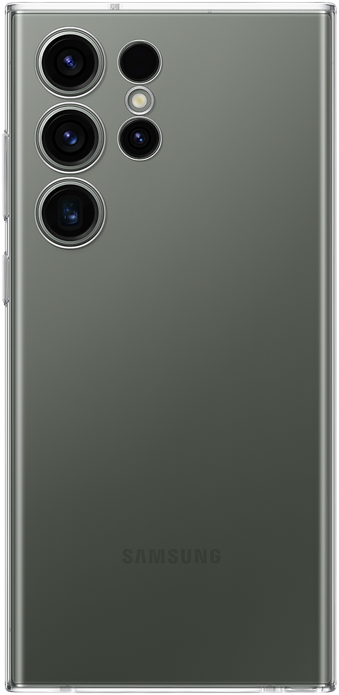Чехол-накладка Samsung Galaxy S23 Ultra Clear Case Прозрачный (EF ...