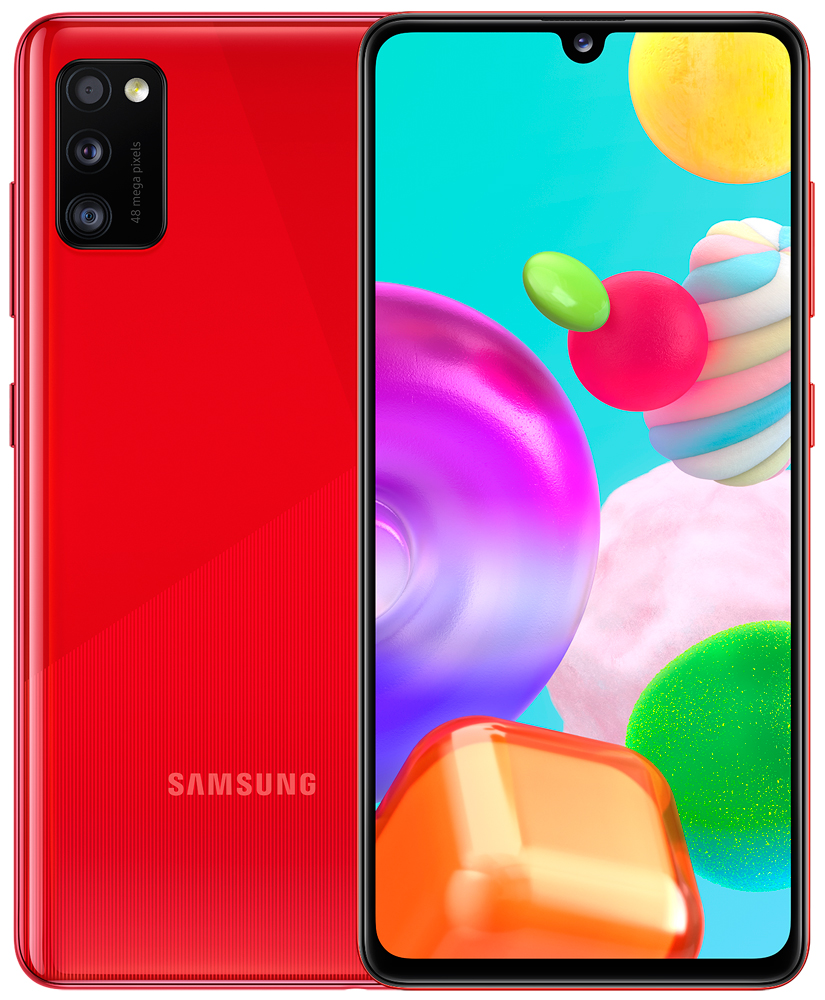 Отзывы на Смартфон Samsung Galaxy A41 4/64Gb Red - Интернет-Магазин МТС