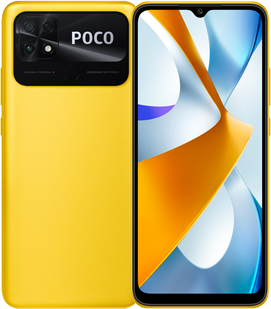 Смартфон Poco C40 4/64Gb Желтый: купить по цене 7 990 рублей в интернет  магазине МТС