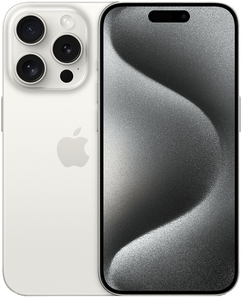 Смартфон Apple IPhone 15 Pro 128Gb ESIM + SIM Белый Титан.