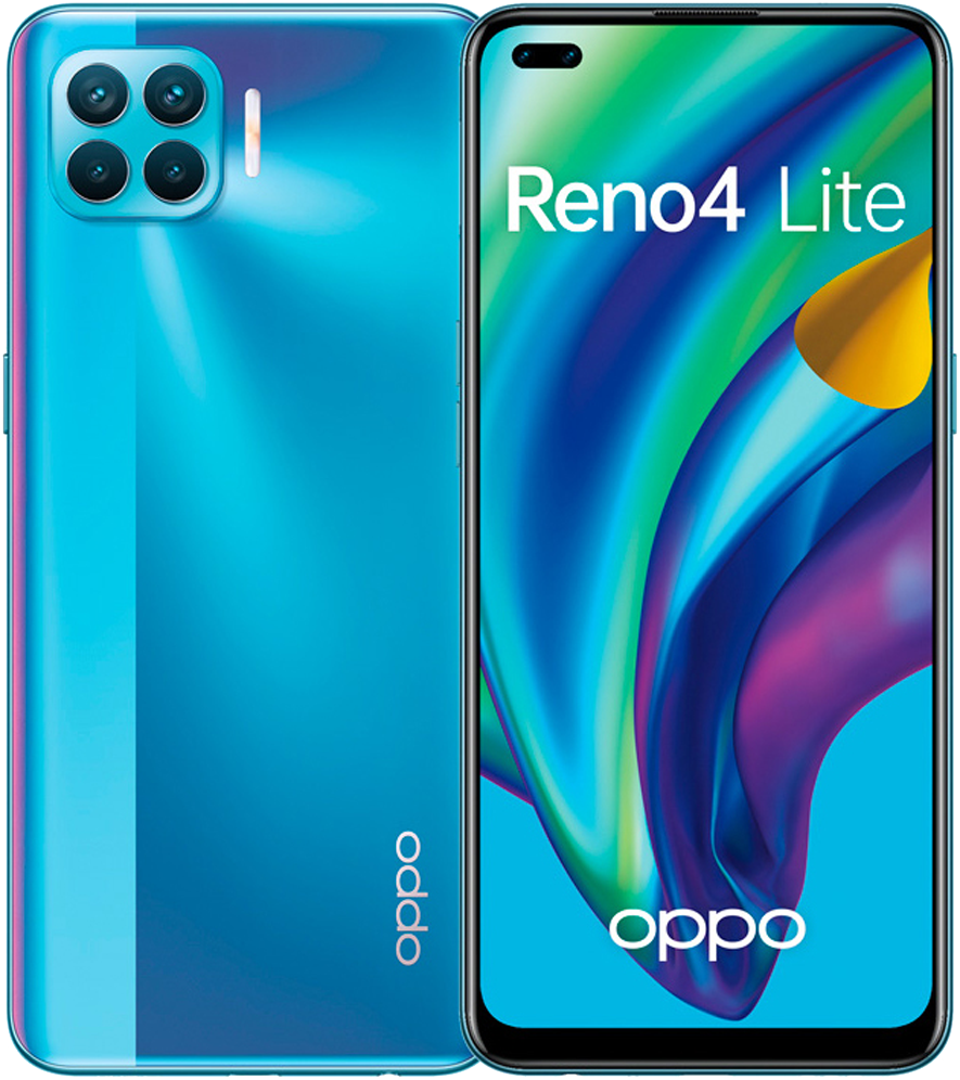 Смартфон OPPO Reno 4 Lite 8/128Gb Синий «Хорошее состояние»: купить по цене  8 990 рублей в интернет магазине МТС