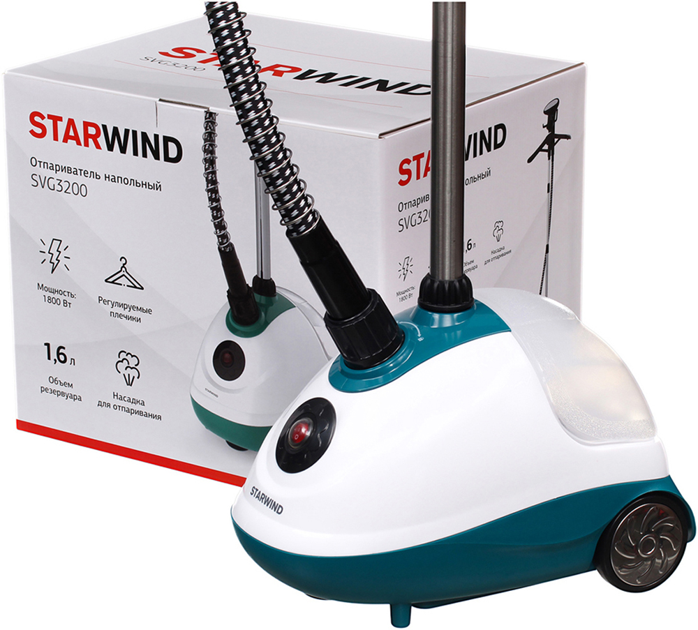 Отпариватель Starwind SVG3200 напольный Белый: купить по цене 3 190 ...