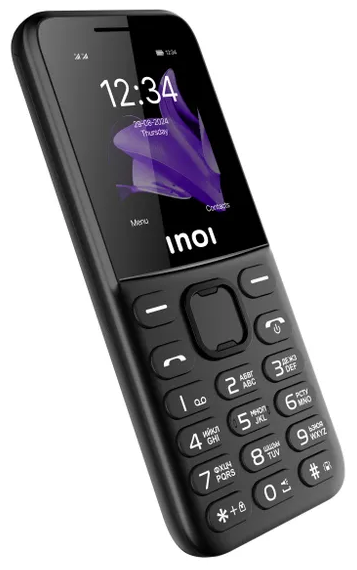 Мобильный телефон INOI 100 Classic Lite 2G Черный: купить по цене 890 ...