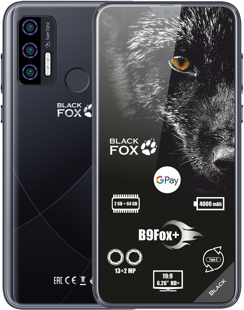 Смартфон black fox b8 fox 16gb black обзор