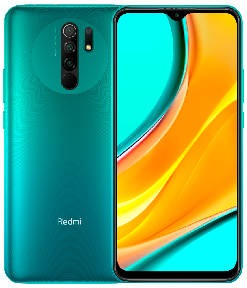 Смартфон Xiaomi Redmi 9 3/32Gb Green: купить по цене 6 990 рублей в  интернет магазине МТС