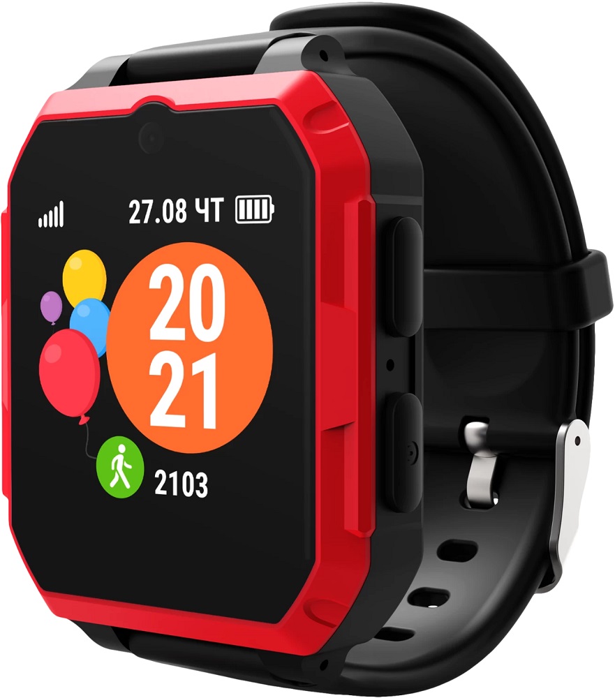 Отзывы на Детские часы Geozon G-Kids 4G Ultra Black/Red - Интернет-Магазин  МТС