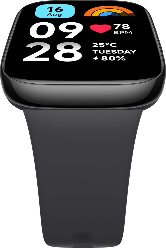 Часы Xiaomi Redmi Watch 3 Active Черные: технические характеристики и ...