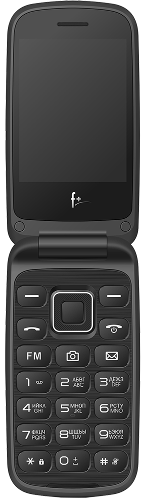 Мобильный телефон F+ Flip 3 Dual sim Синий: купить по цене 990 рублей в ...