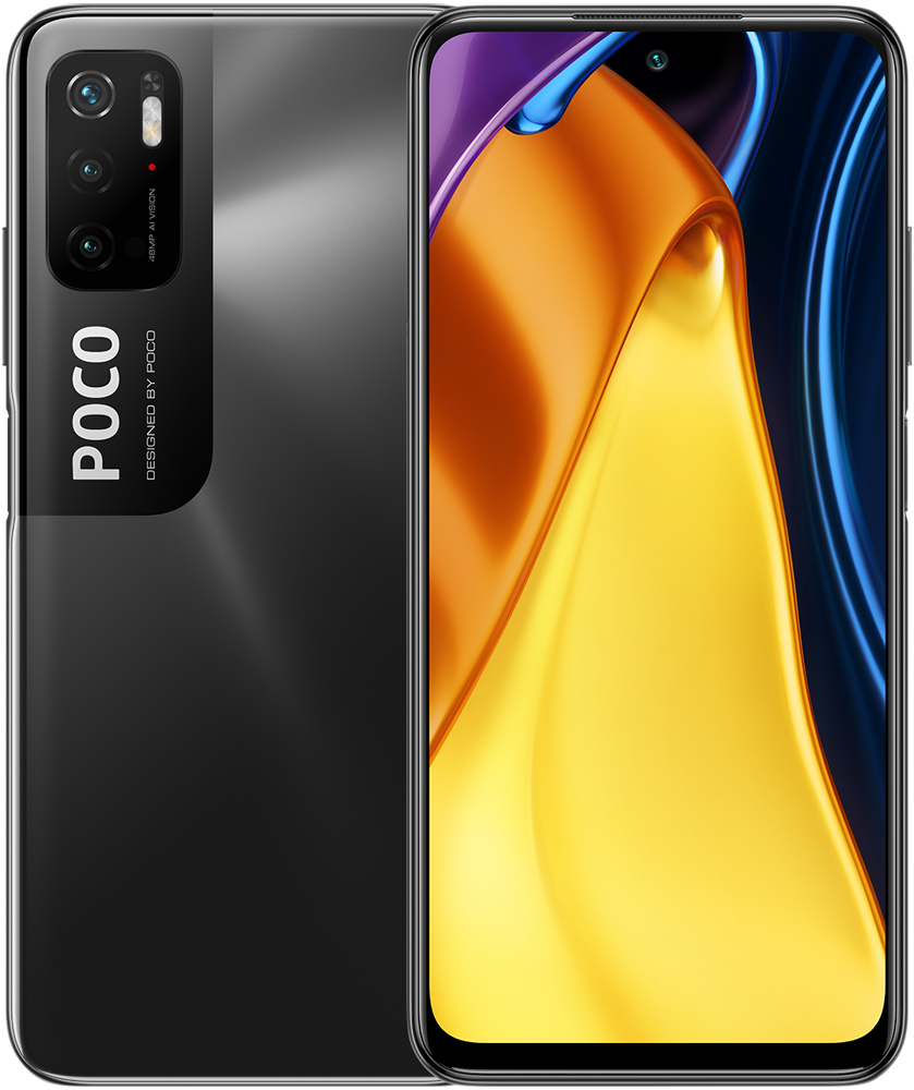 Смартфон Poco M3 Pro 4/64Gb Black: купить по цене 13 990 рублей в интернет  магазине МТС