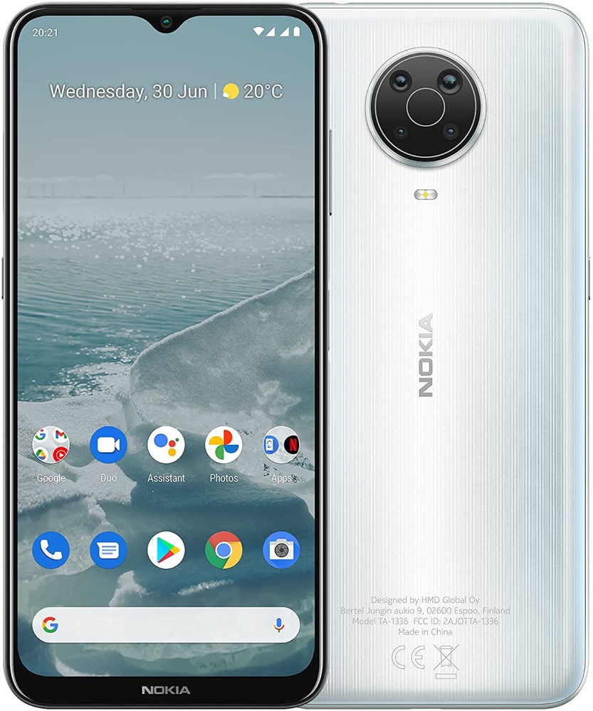 Отзывы на Смартфон Nokia G20 4/128Gb Silver - Интернет-Магазин МТС