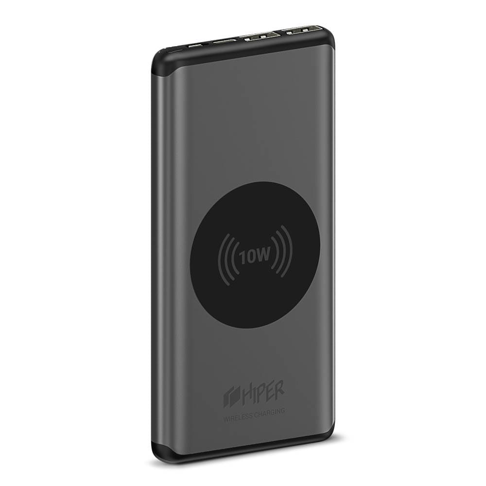 Отзывы на Внешний аккумулятор HIPER nano X 10000 mAh с беспроводной зарядкой  QC 3.0 Grey - Интернет-Магазин МТС