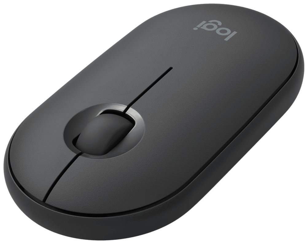 Мышь беспроводная Logitech Pebble M350 Wireless Mouse Graphite: купить ...
