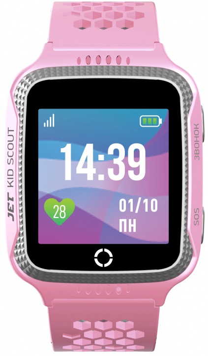 Детские часы Jet Kid Scout pink-grey: купить по цене 2 190 рублей в ...