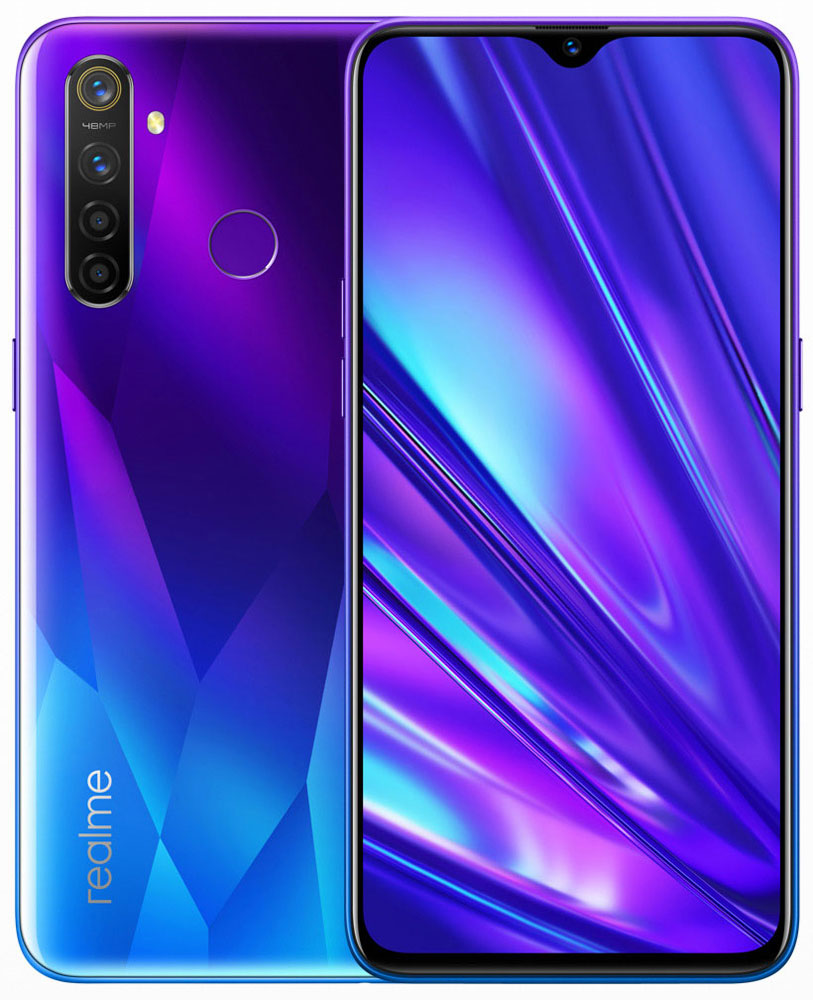 Смартфон realme 5 Pro 4/128Gb Sparking Blue: технические характеристики и  описание – Интернет – магазин МТС