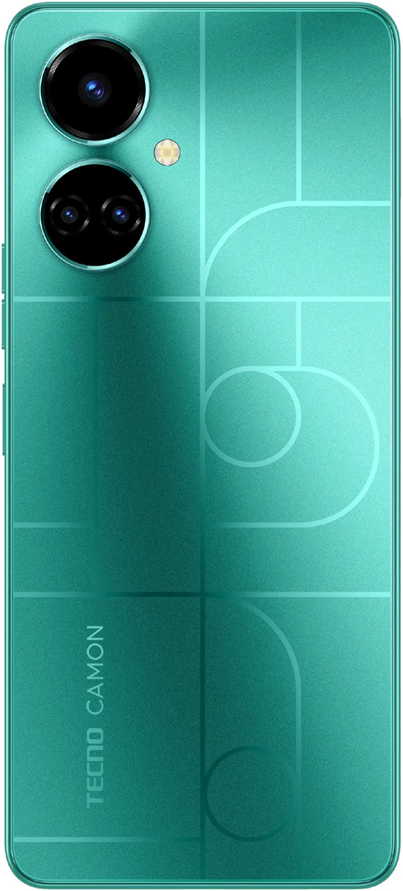 Смартфон TECNO Camon 19 6/128Gb Зелёный: купить по цене 8 990 рублей в ...