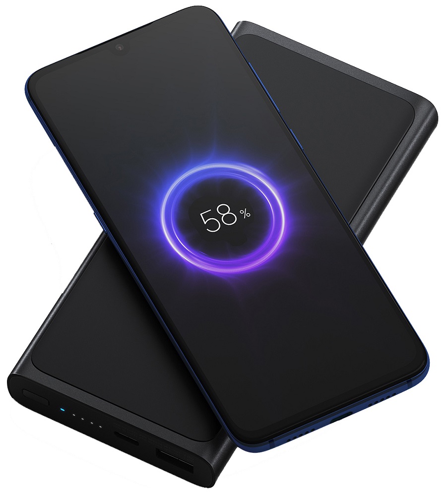 Внешний аккумулятор Xiaomi Mi Wireless Power 10000mAh Black (VXN4269GL):  купить по цене 1 390 рублей в интернет магазине МТС